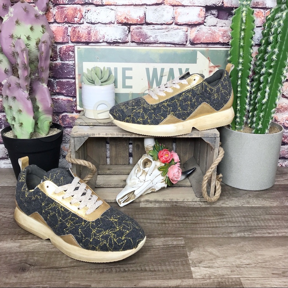Free People Star Dust Sneakers Size 38